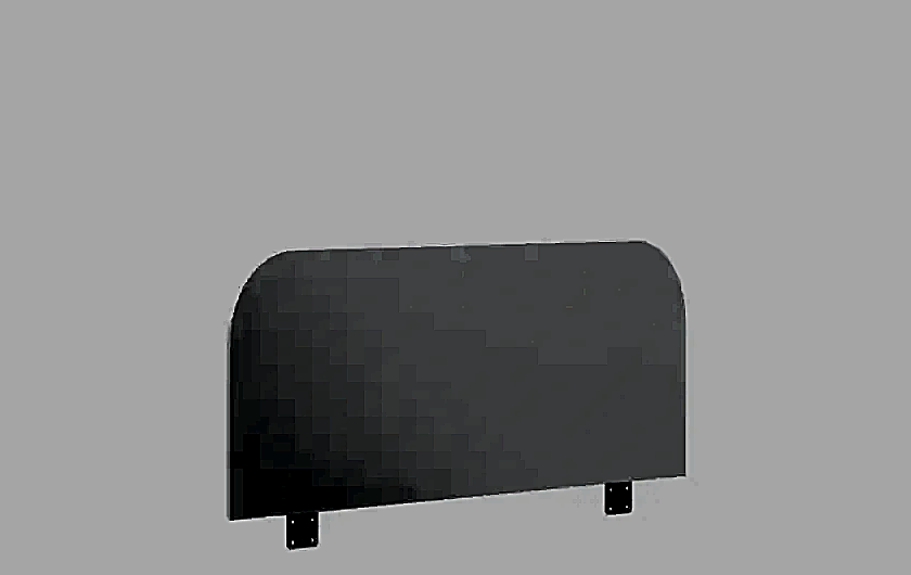 Karyola Korkuluğu Opak Beyaz (45x110 cm)