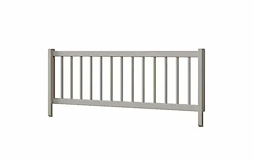 Karyola Korkuluğu Çitli Sedef Krem (138.5x57 cm)