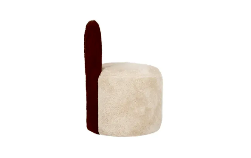 Bani Tavşan Kulaklı Puf Bej/Tarçın